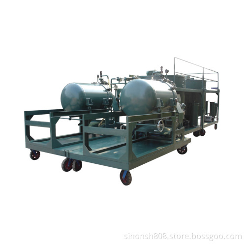 base gear car truck oil filtration machine